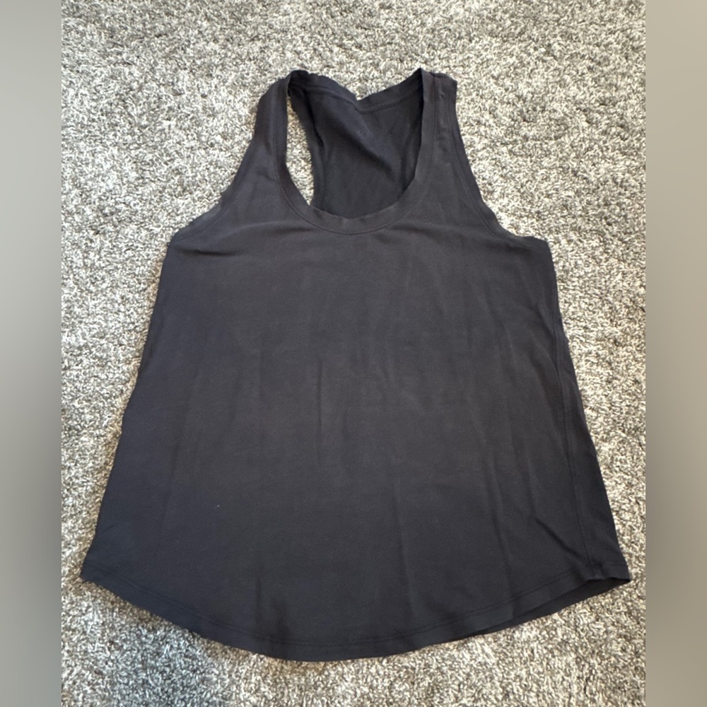 lululemon athletica Black Tank Top